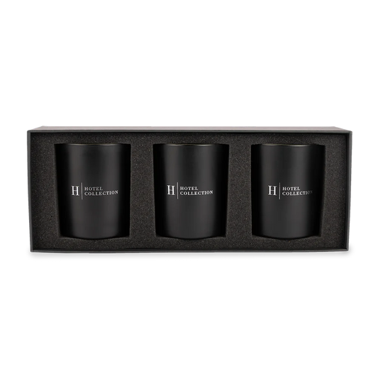 Hotel Collection 3 candle gift set